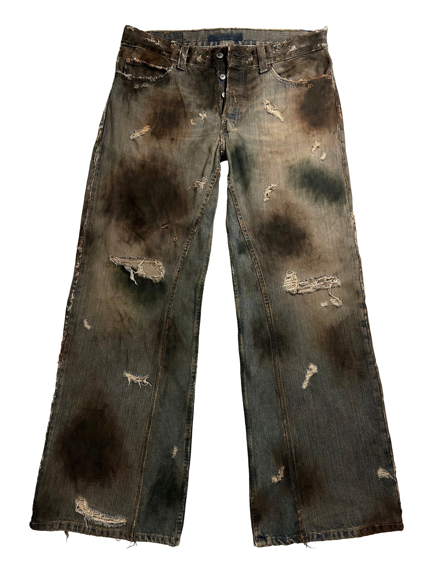 DIRT WIDE-LEG JEANS