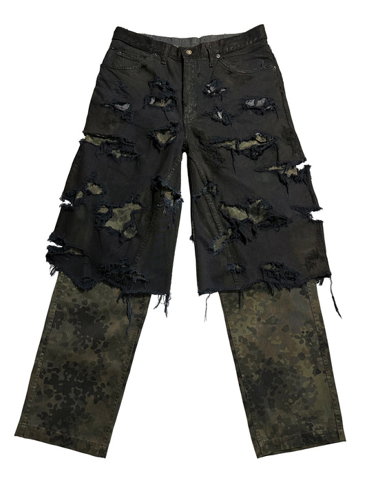 SOLDIERS DESTROYED JEANS